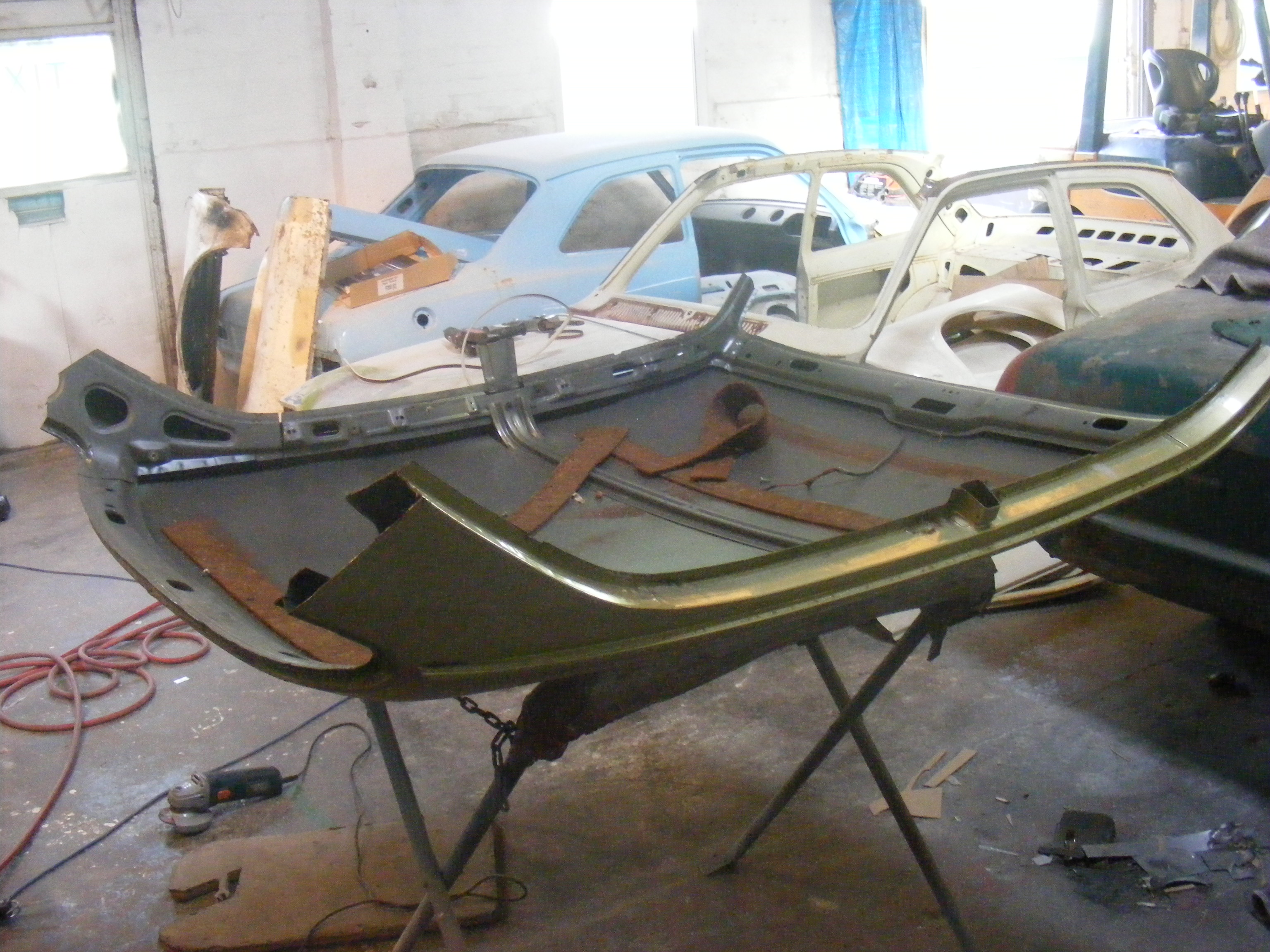 replaceing a mk1 roof skin